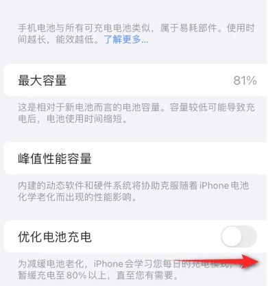 爱民苹果15维修分享iPhone15充电到80%就充不进电了怎么办 