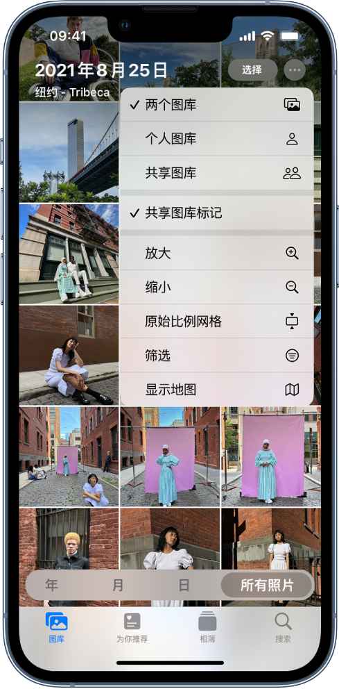爱民苹果手机维修分享升级 iOS 16.1 后，如何设置或加入 iCloud 共享照片图库 
