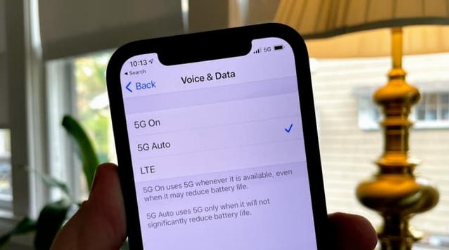 爱民苹果手机维修分享iPhone 12如何打开或关闭5G网络 